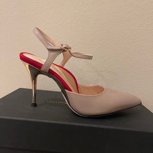 Enrico Cuini Faye cappuccino size 36, new